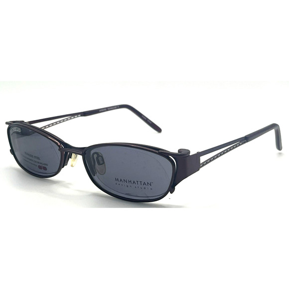 MANHATTAN 83178 RED EYEGLASSES SUNGLASSES FRAMES 51-18-135 main image 5